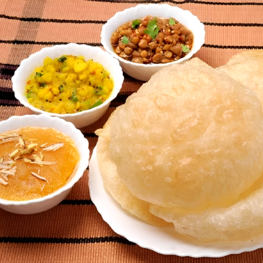 Halwa Puri - Best halwa puri in Winnipeg at Capital Sweets And Restaurant